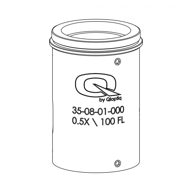 Camera tube 0.5x/100