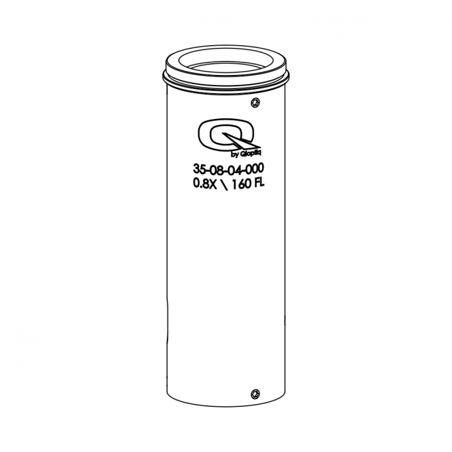 Camera tube 0.8x/160