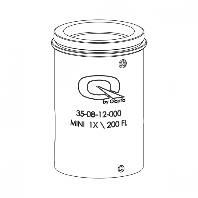 Mini camera tube 1x/200